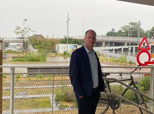 N-VA Beernem trekt aan alarmbel: “Nieuwe stationsomgeving niet laten verloederen”.