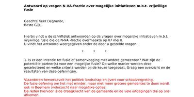 Antwoord 1
